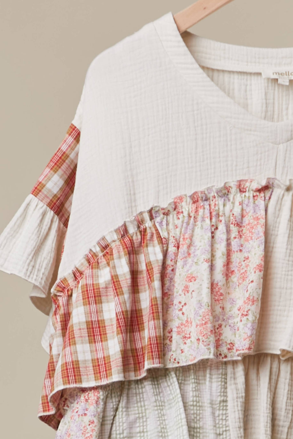 Top ~ Vintage Ruffle
