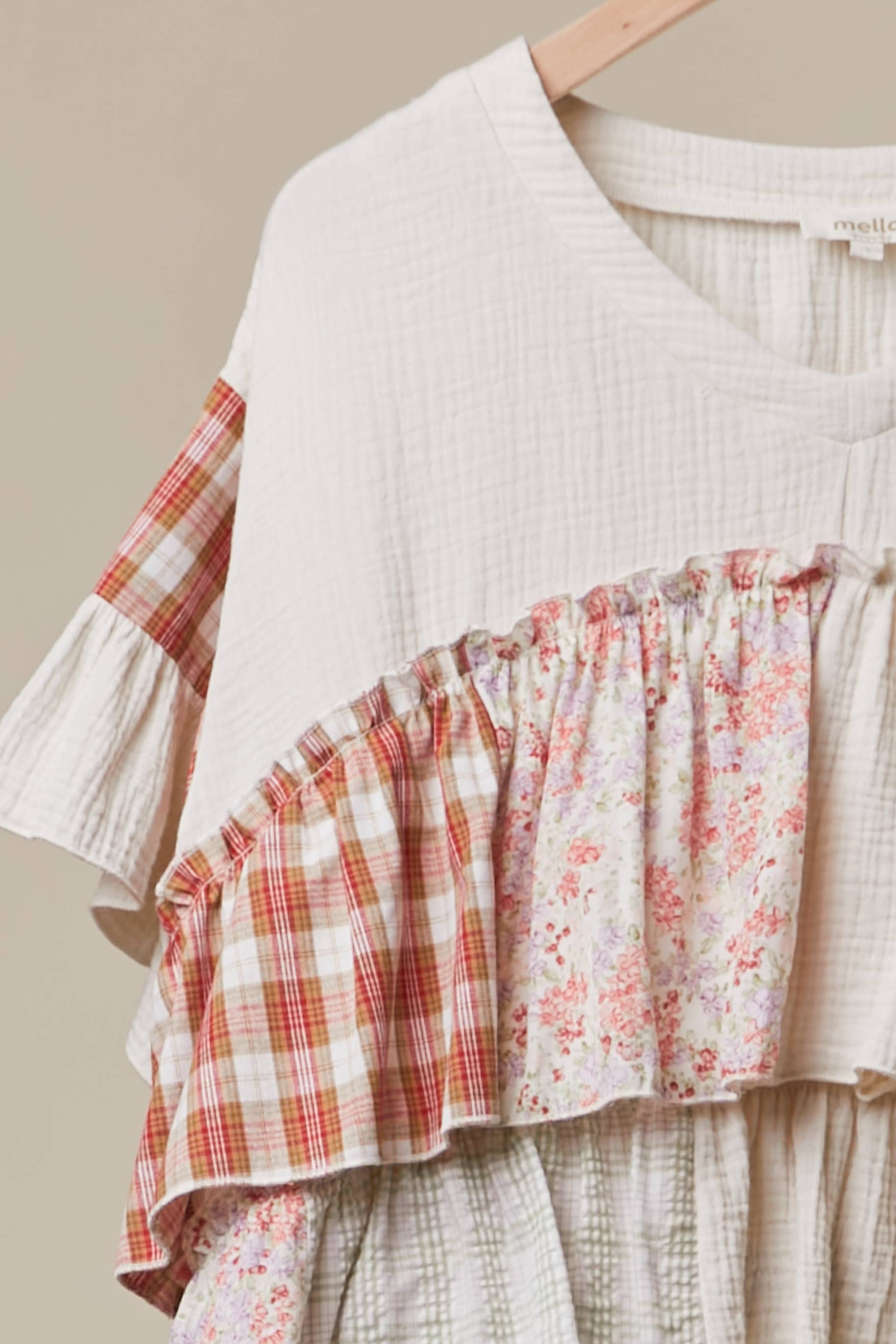 Top ~ Vintage Ruffle