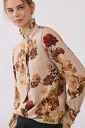 Top ~ Mocha Blossom