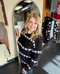 Sweater ~ Hearts Aflutter