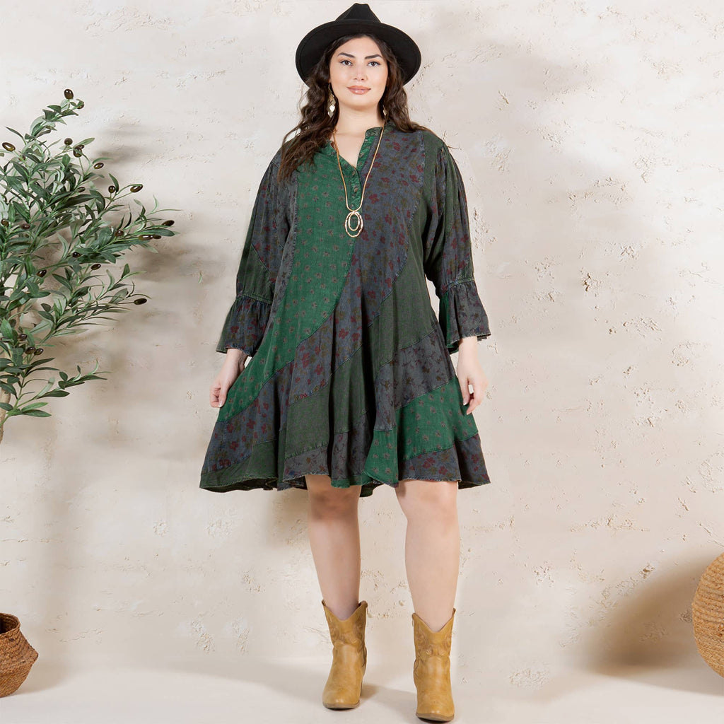 Tunic Dress ~ Saffron Skies