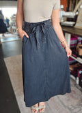 Skirt ~ Graceful Satin Tie