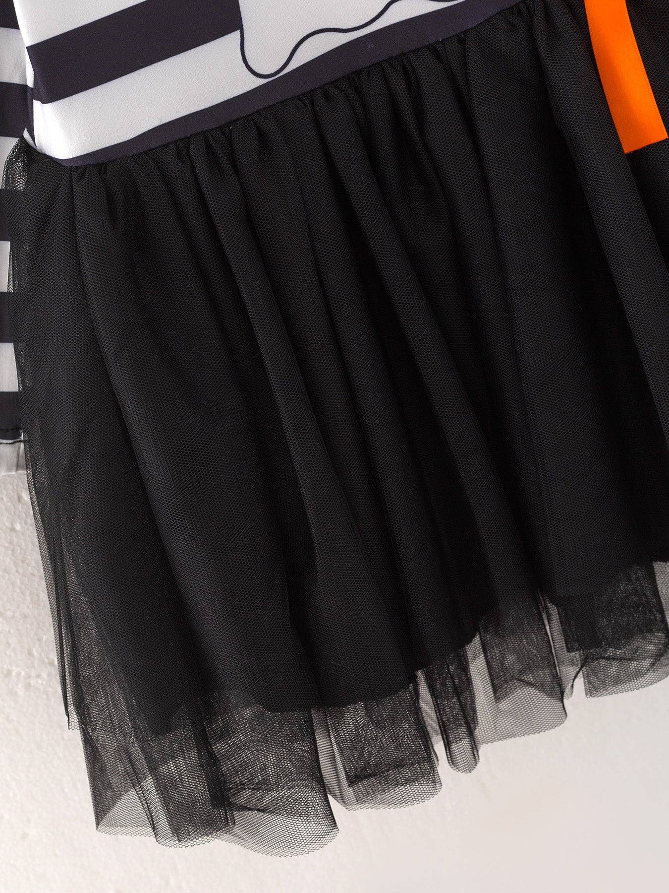 Spooky Stripe Twirl Dress