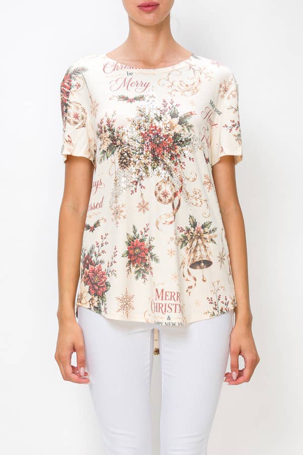 Joyful Noel Christmas Tee