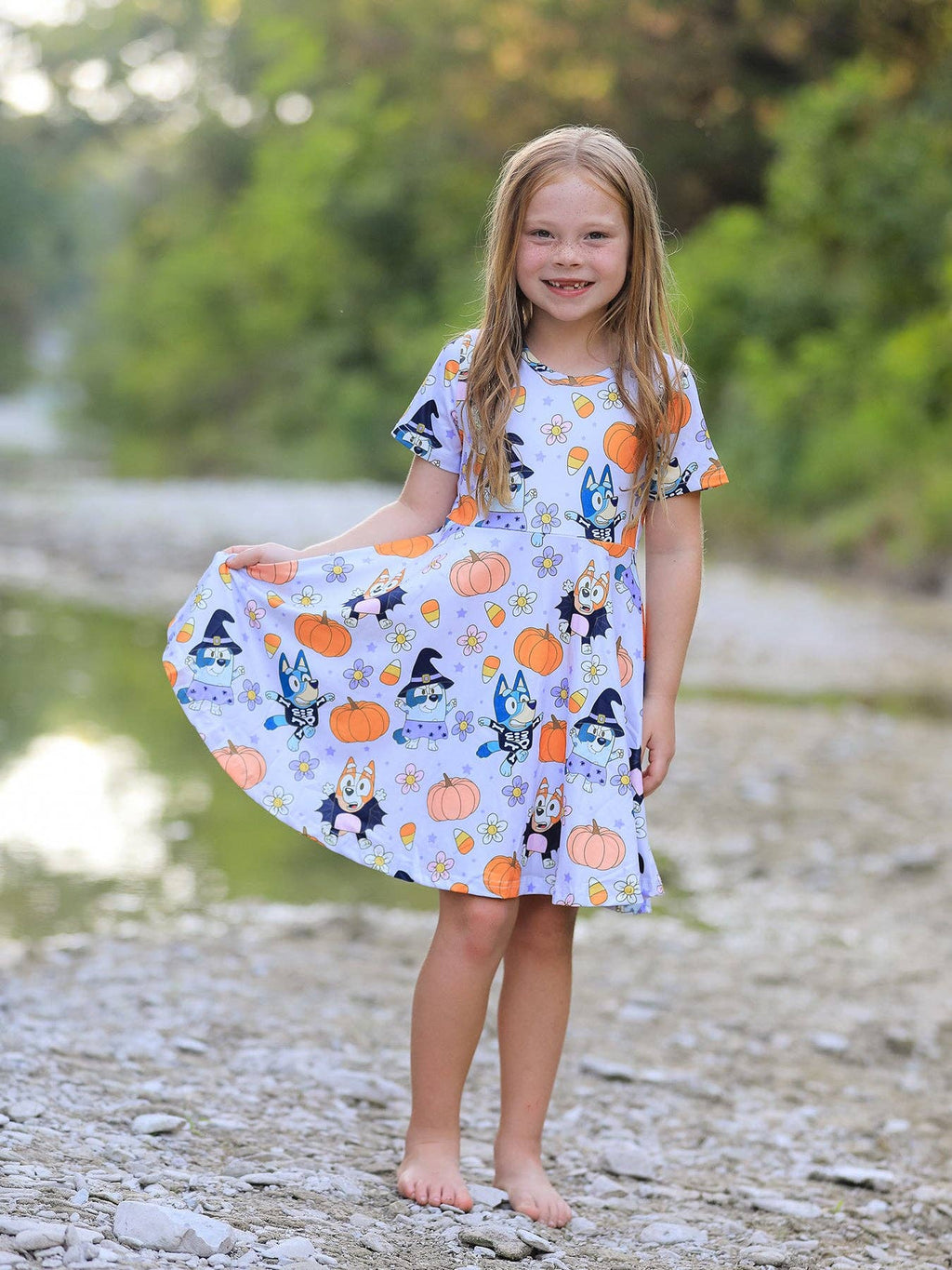 Pumpkin Parade Twirl Dress
