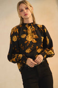 Top ~ Midnight Marigold