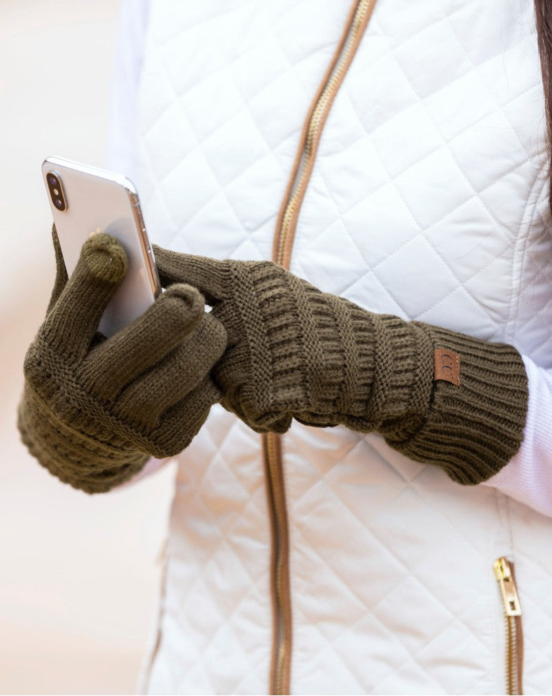 Ribbed Gloves ~ Brielle Jane
