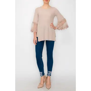 Top ~ Lace Elegance