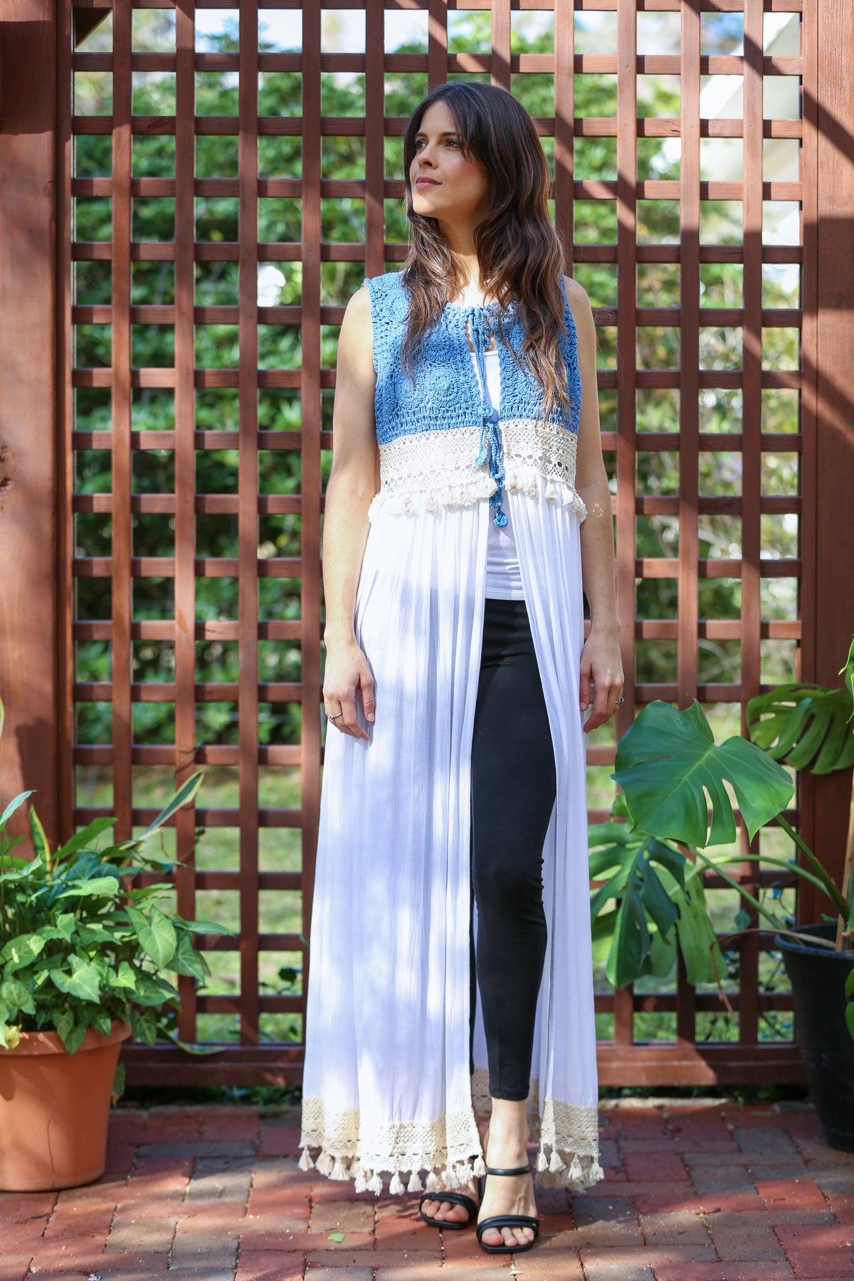 Autumn Skies Crochet Duster