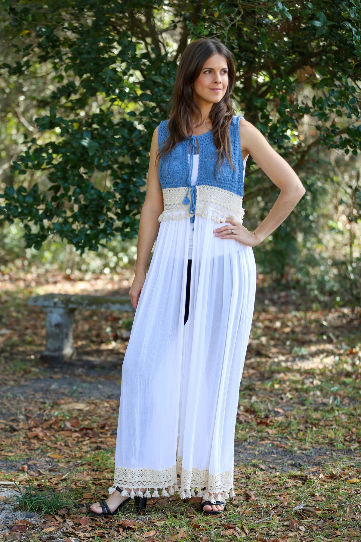 Autumn Skies Crochet Duster