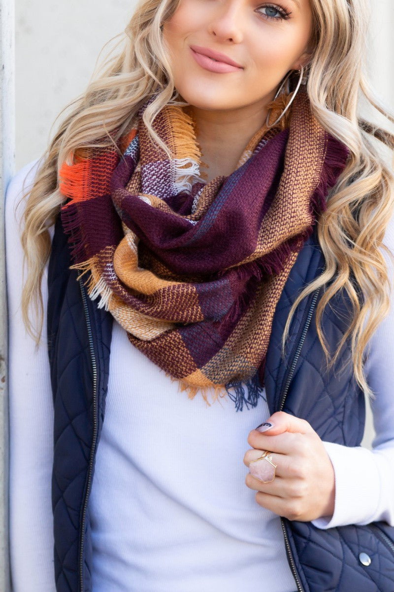 Blanket Scarf ~ Madeline Rose