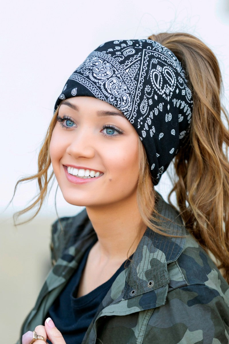 Ponytail Beanie ~ Brooklyn Rae