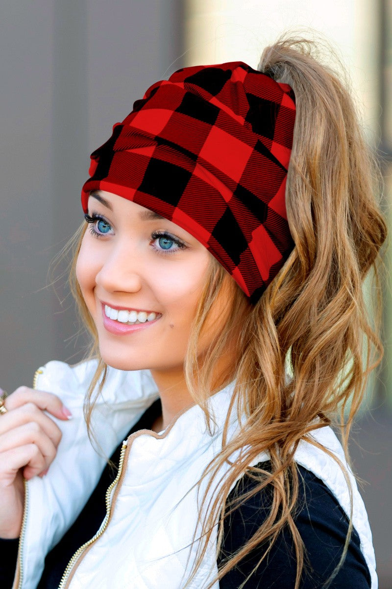 Ponytail Beanie ~ Brooklyn Rae