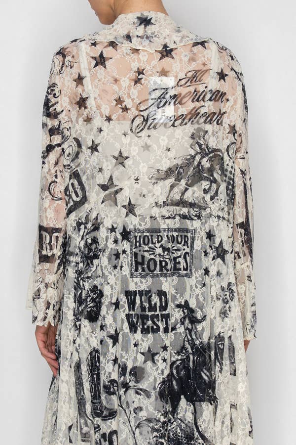 Duster ~ Ruffle Bliss