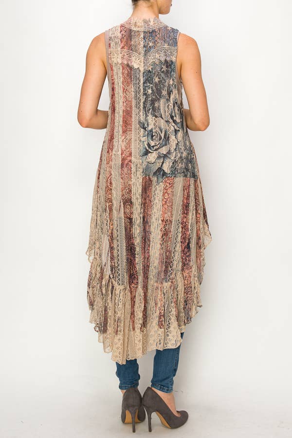 Vest ~ Evelynne Lace