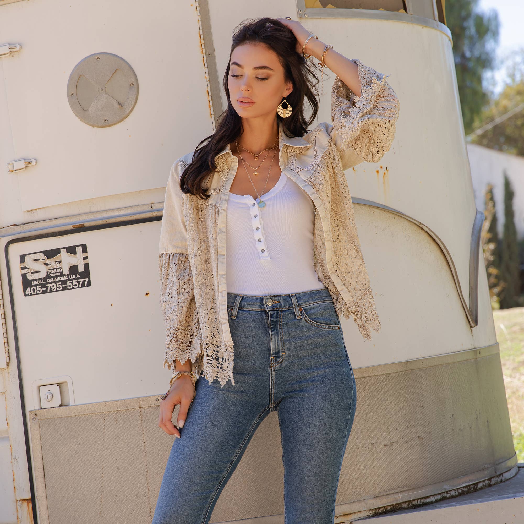 Jacket ~ Wildflower Lace