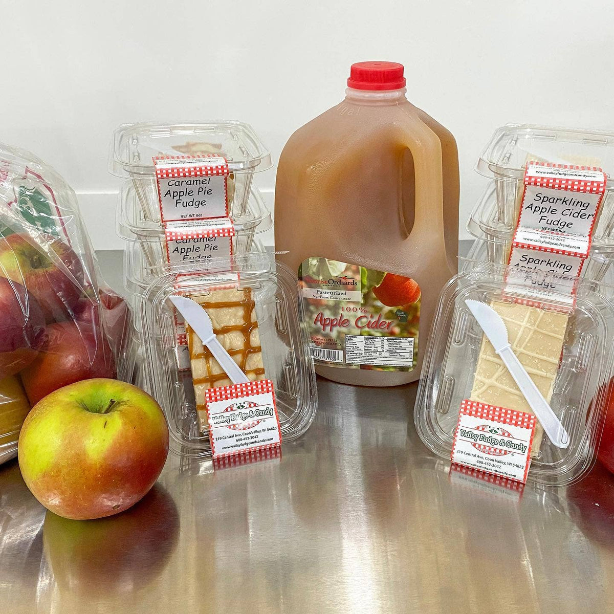 Caramel Apple 1/2 lb. Fudge Bar