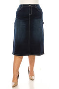 Skirt ~ Graceful Dark Wash