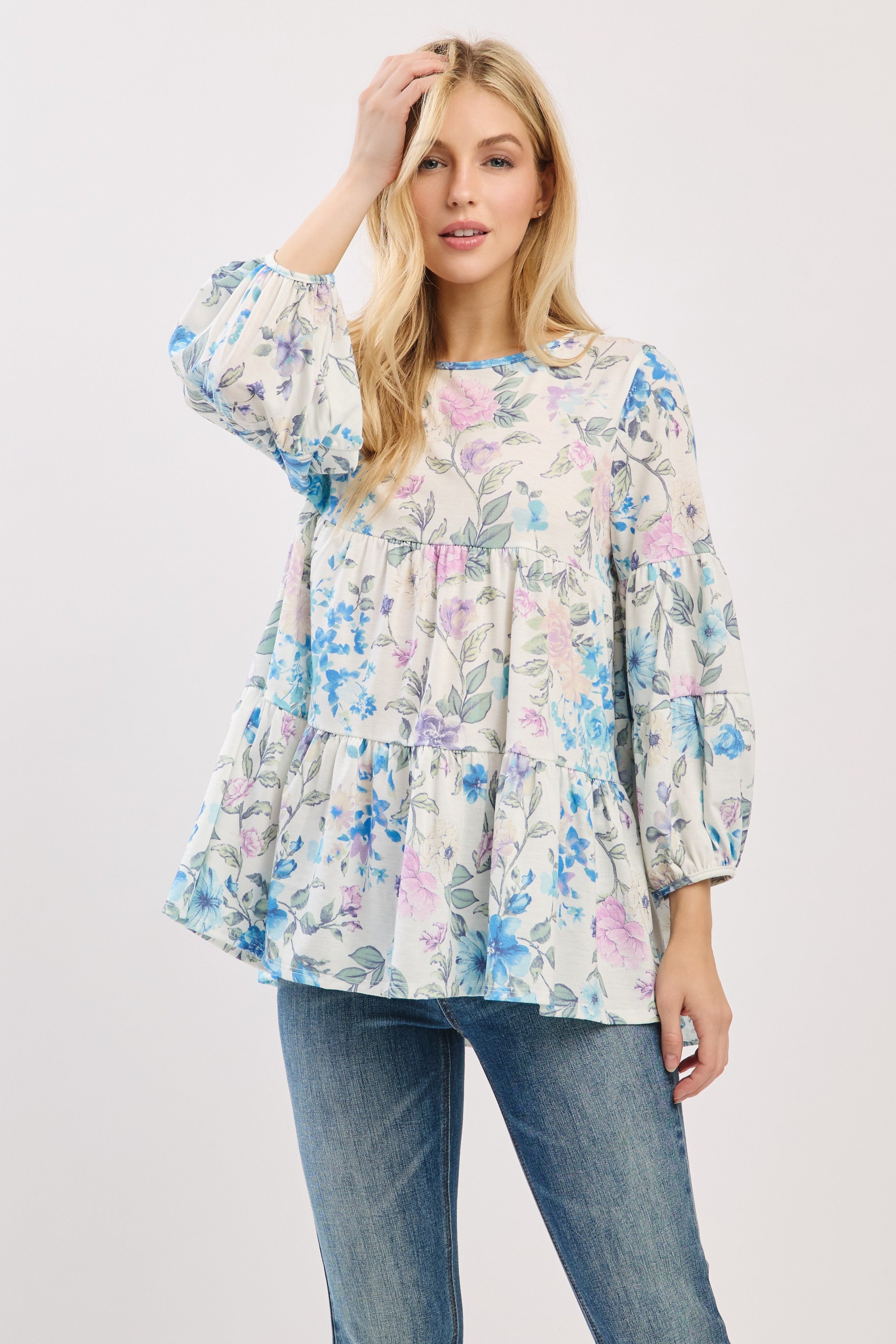 Top ~ Pastel Petals