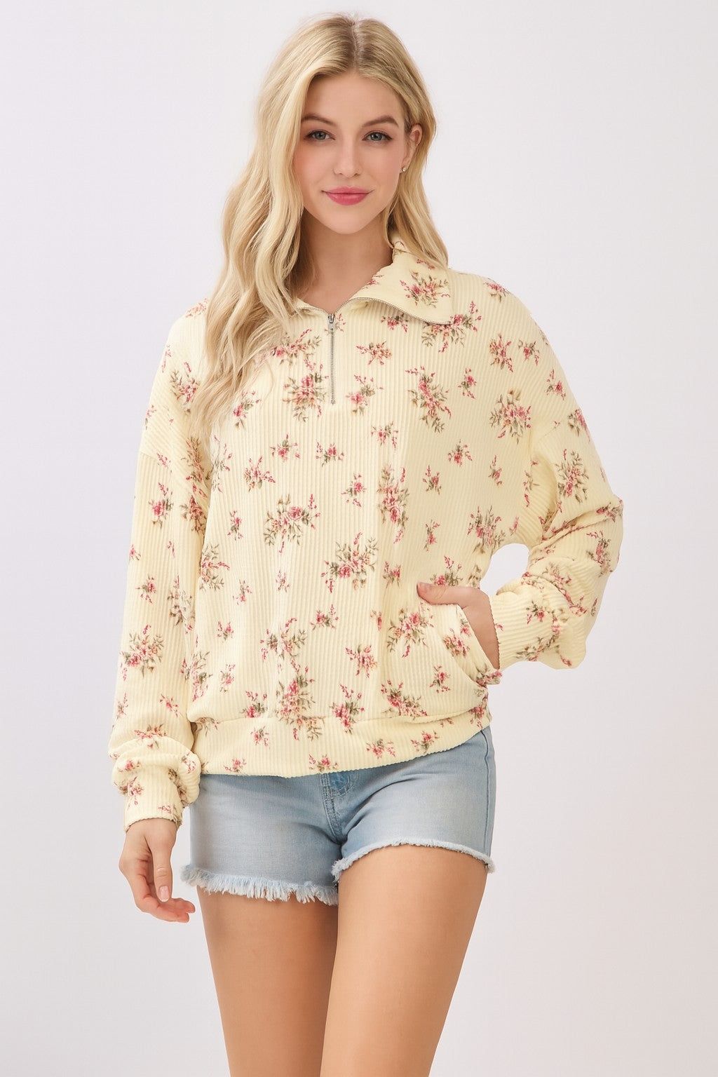 Pullover ~ Bloom Haven