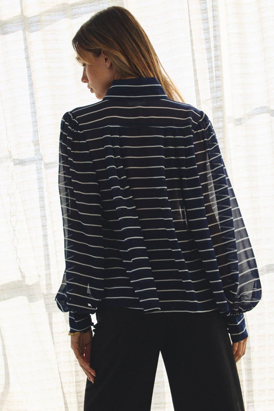 Top ~ Breezy Stripe