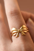 Golden Luxe Bow Ring