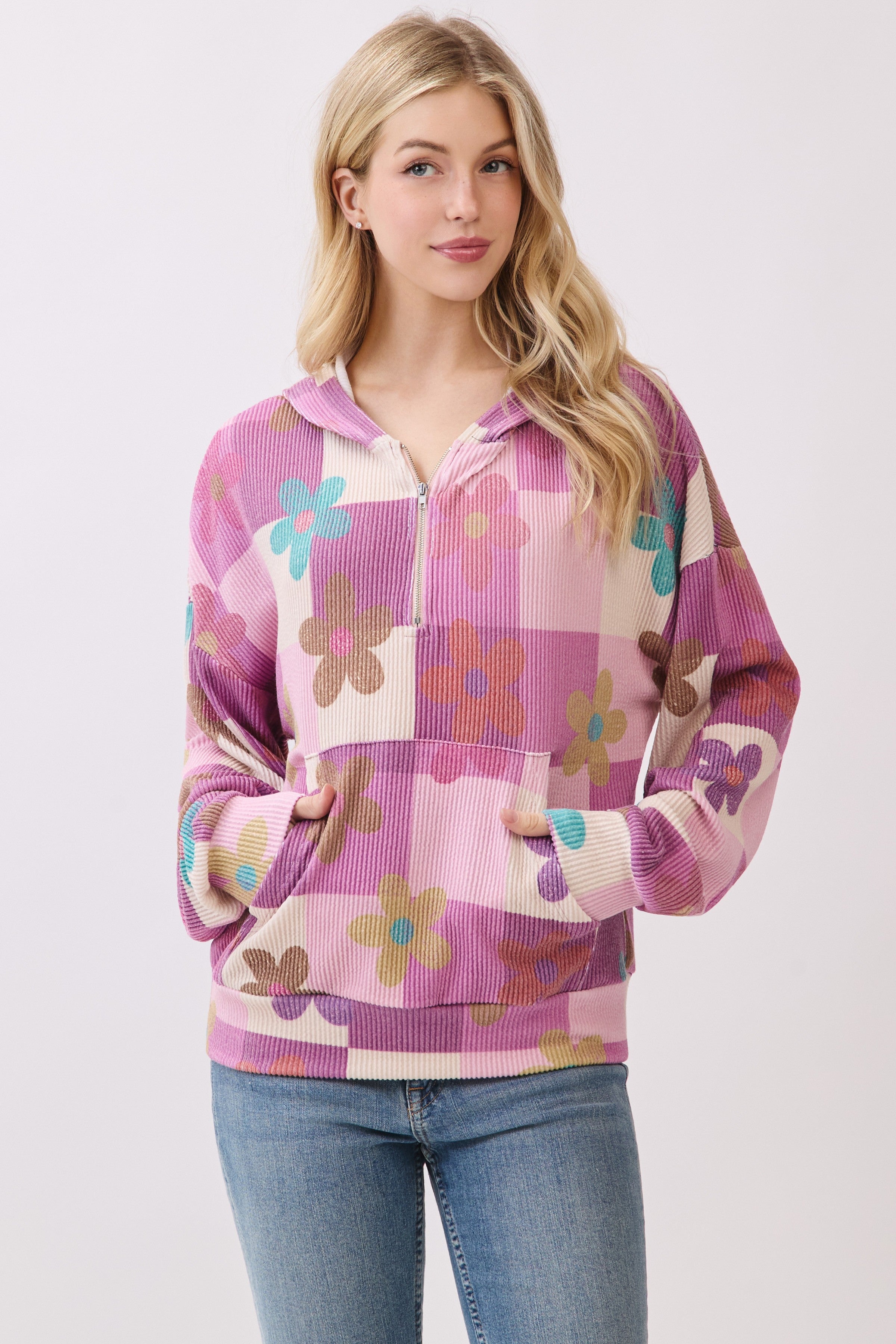 Hoodie ~ Retro Bloom