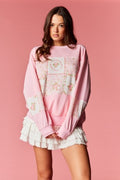 Sweatshirt - Patchwork Petal