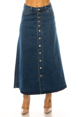 Skirt ~ Button Front