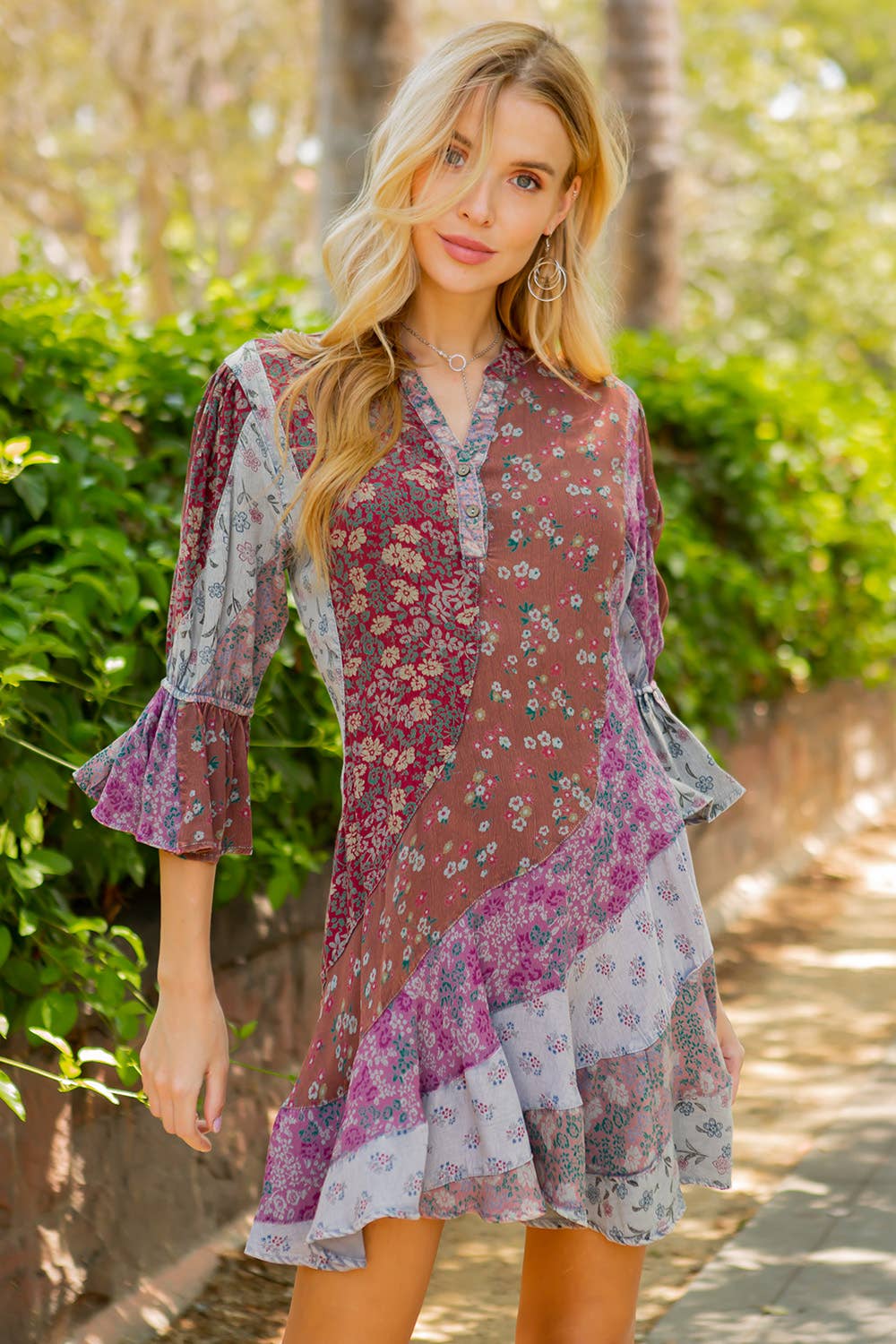 Tunic Dress ~ Saffron Skies