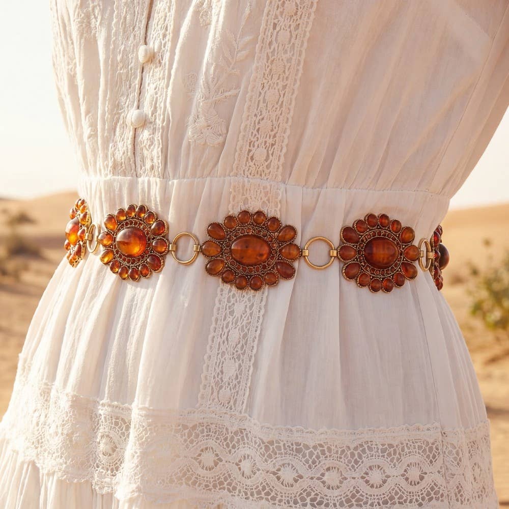 Belt ~ Amber Sunset
