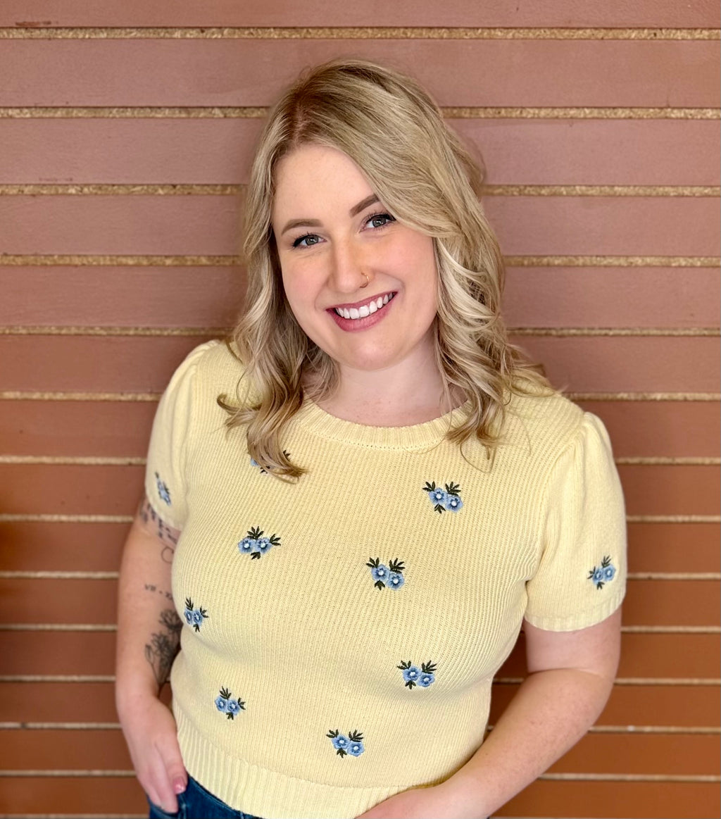 Sweater ~ Lemon Blossom