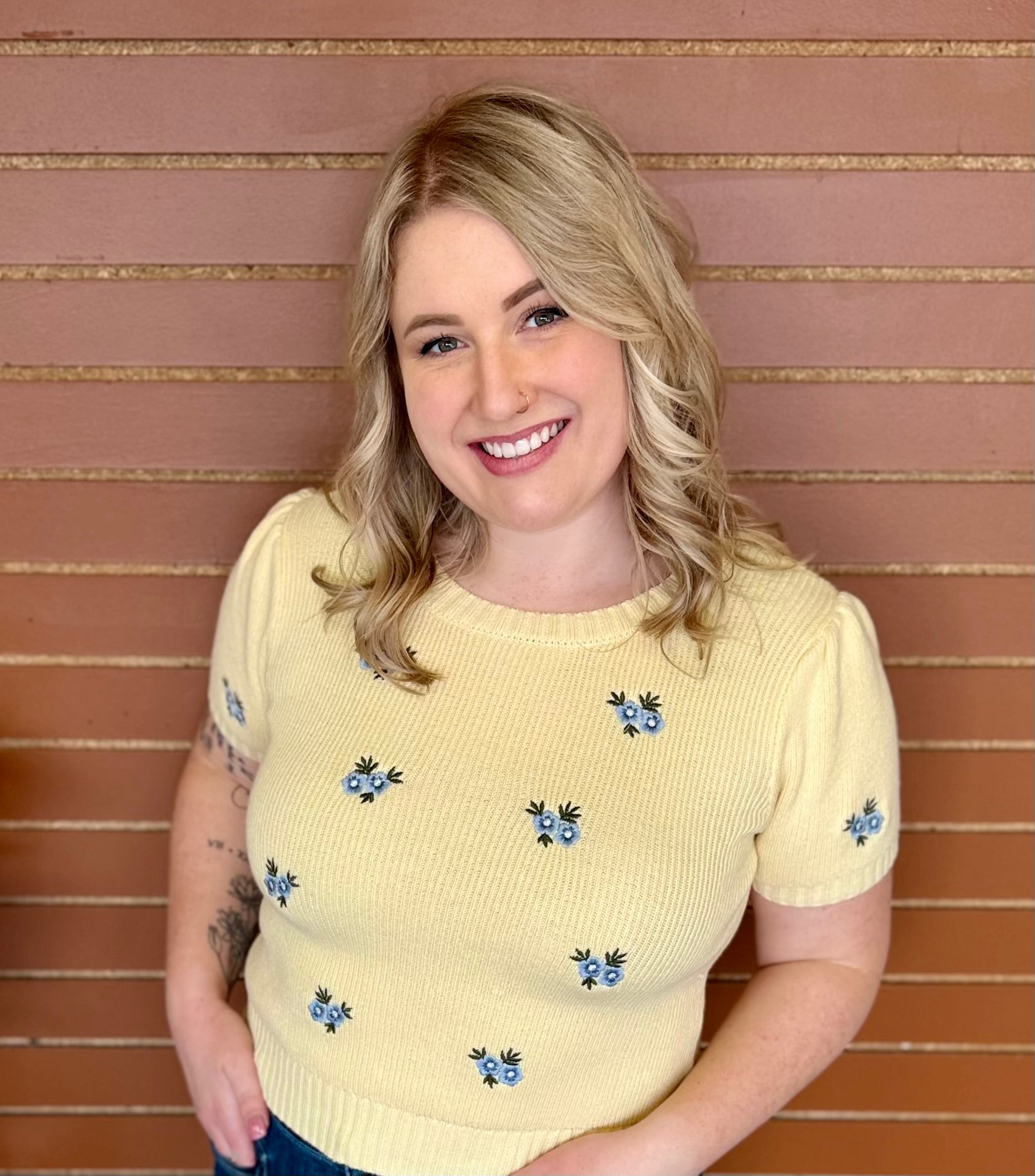 Sweater ~ Lemon Blossom