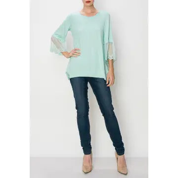Top ~ Lace Elegance