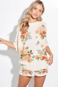 Top ~ Floral Bliss