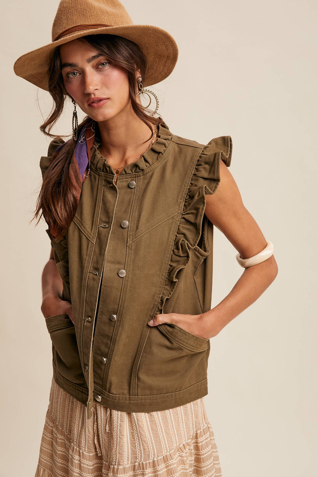 Vest ~ Oakley Rose