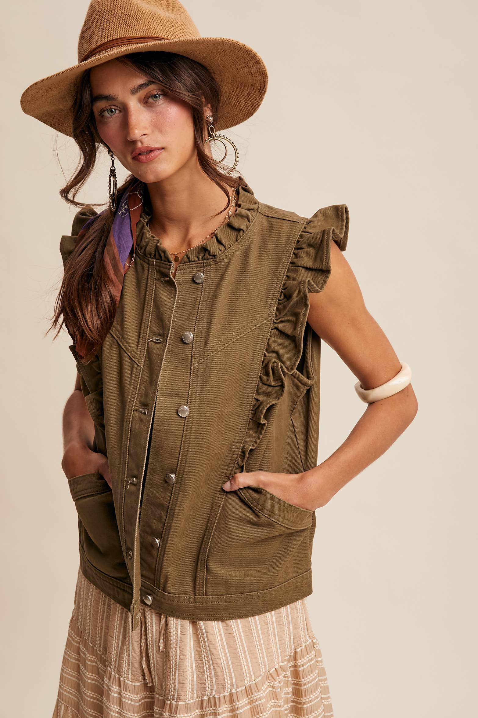 Vest ~ Oakley Rose