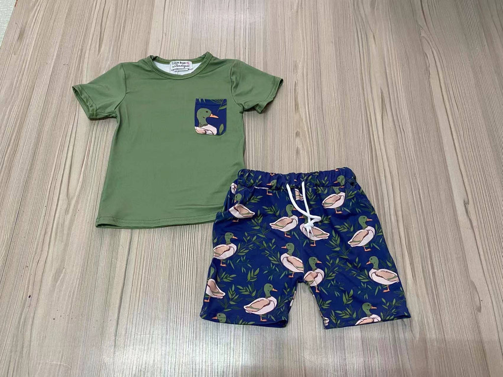 2-Piece Set ~ Mallard Duck