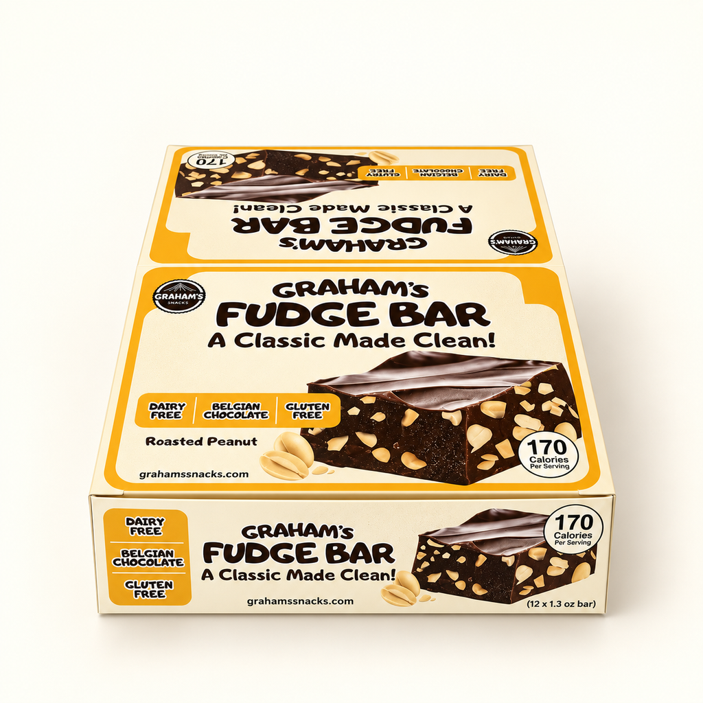 Roasted Peanut Fudge Bar