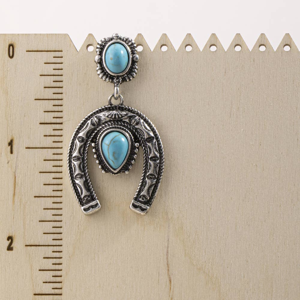 Earrings ~ Turquoise Naja