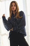 Top ~ Breezy Stripe