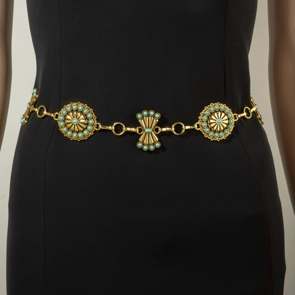 Belt ~ Stone Daisy