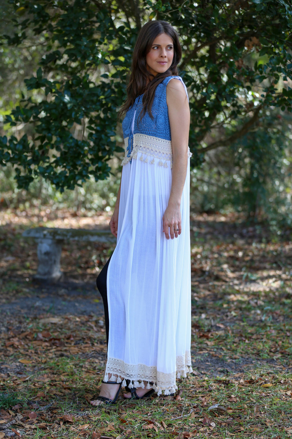 Autumn Skies Crochet Duster