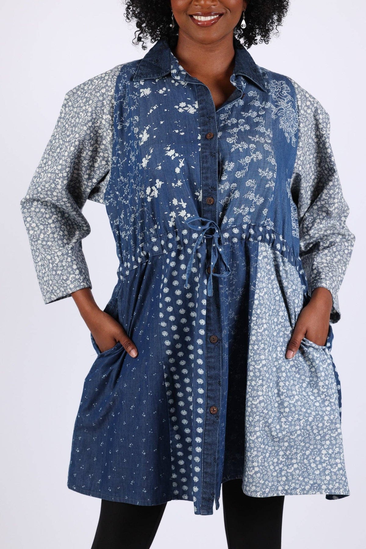 Bluebird Lane Patchwork Tunic