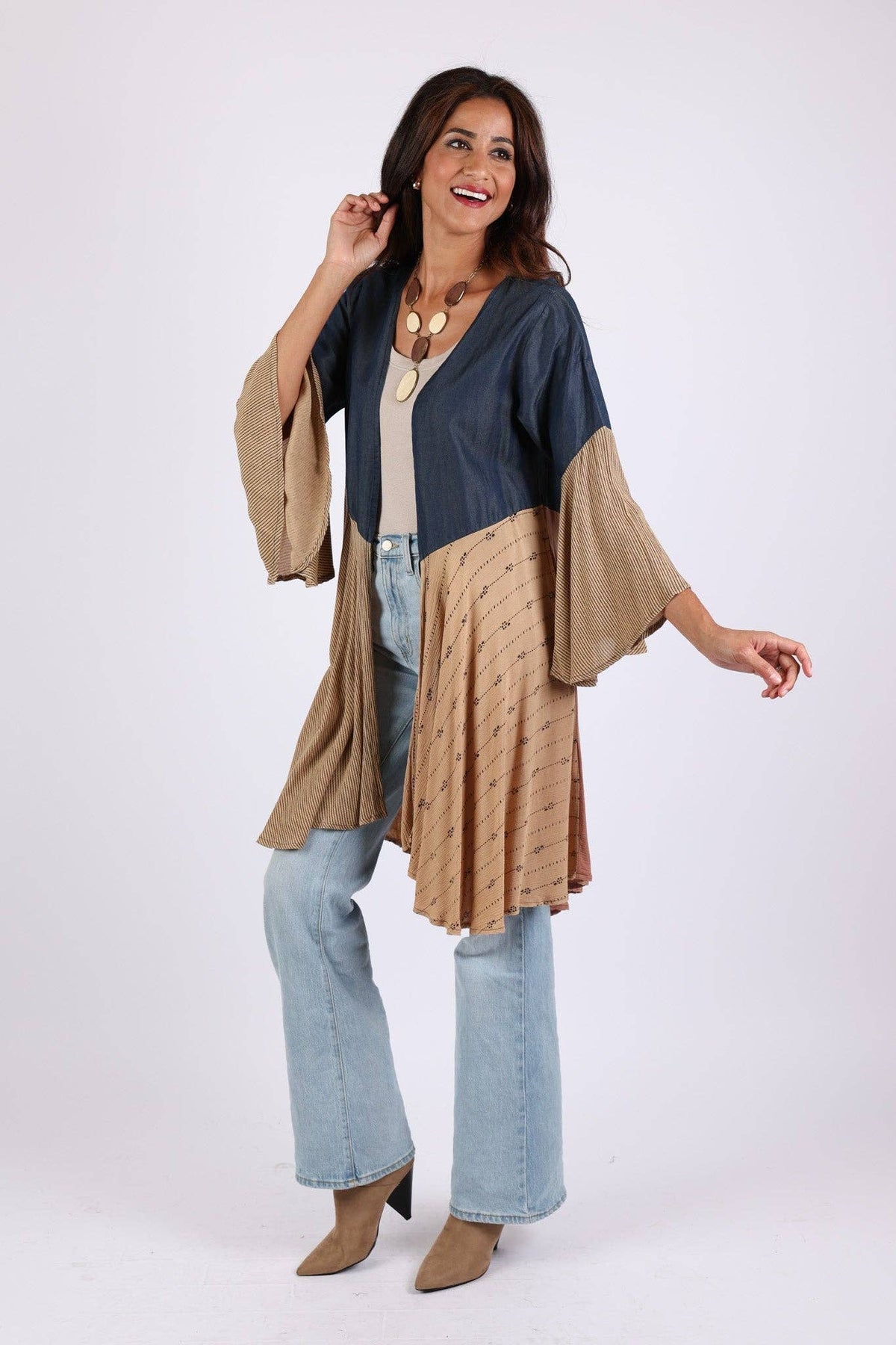 Harvest Harmony Patchwork Duster