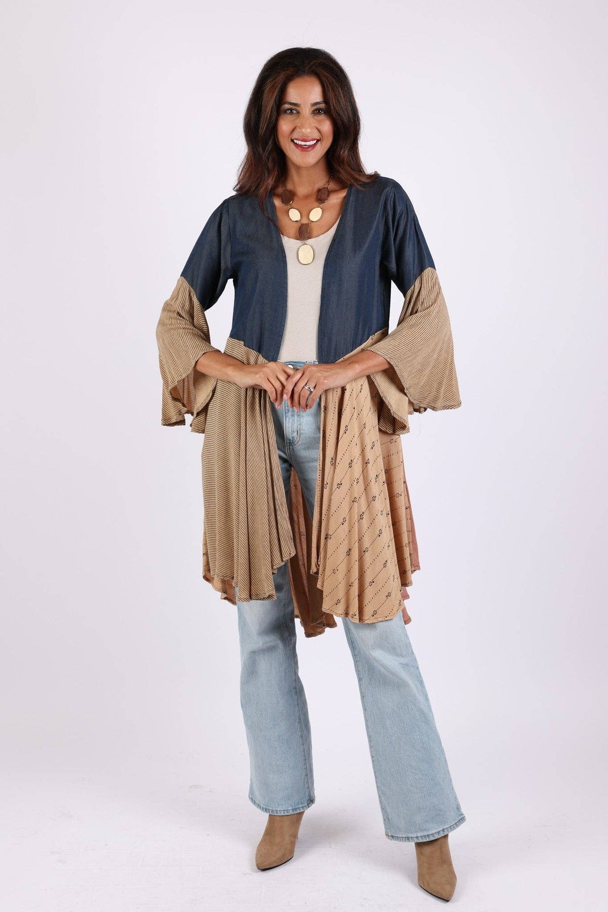 Harvest Harmony Patchwork Duster