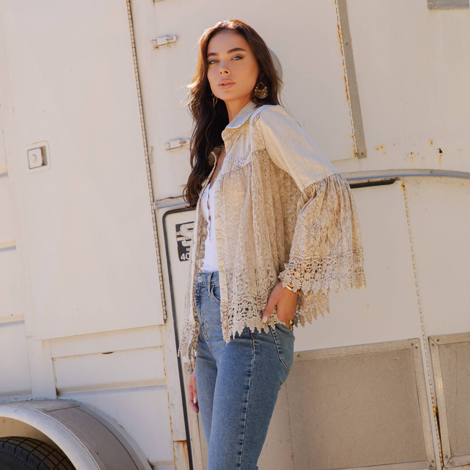 Jacket ~ Wildflower Lace