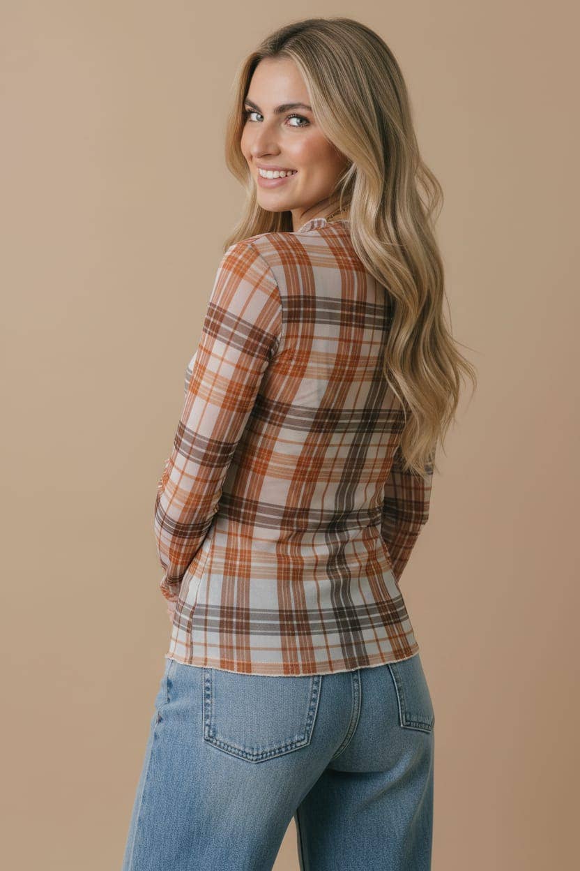 Mesh Top ~ Opal June