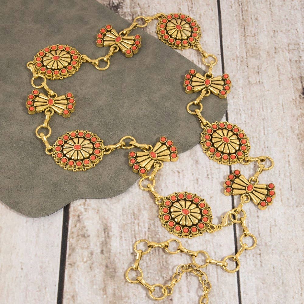 Belt ~ Stone Daisy
