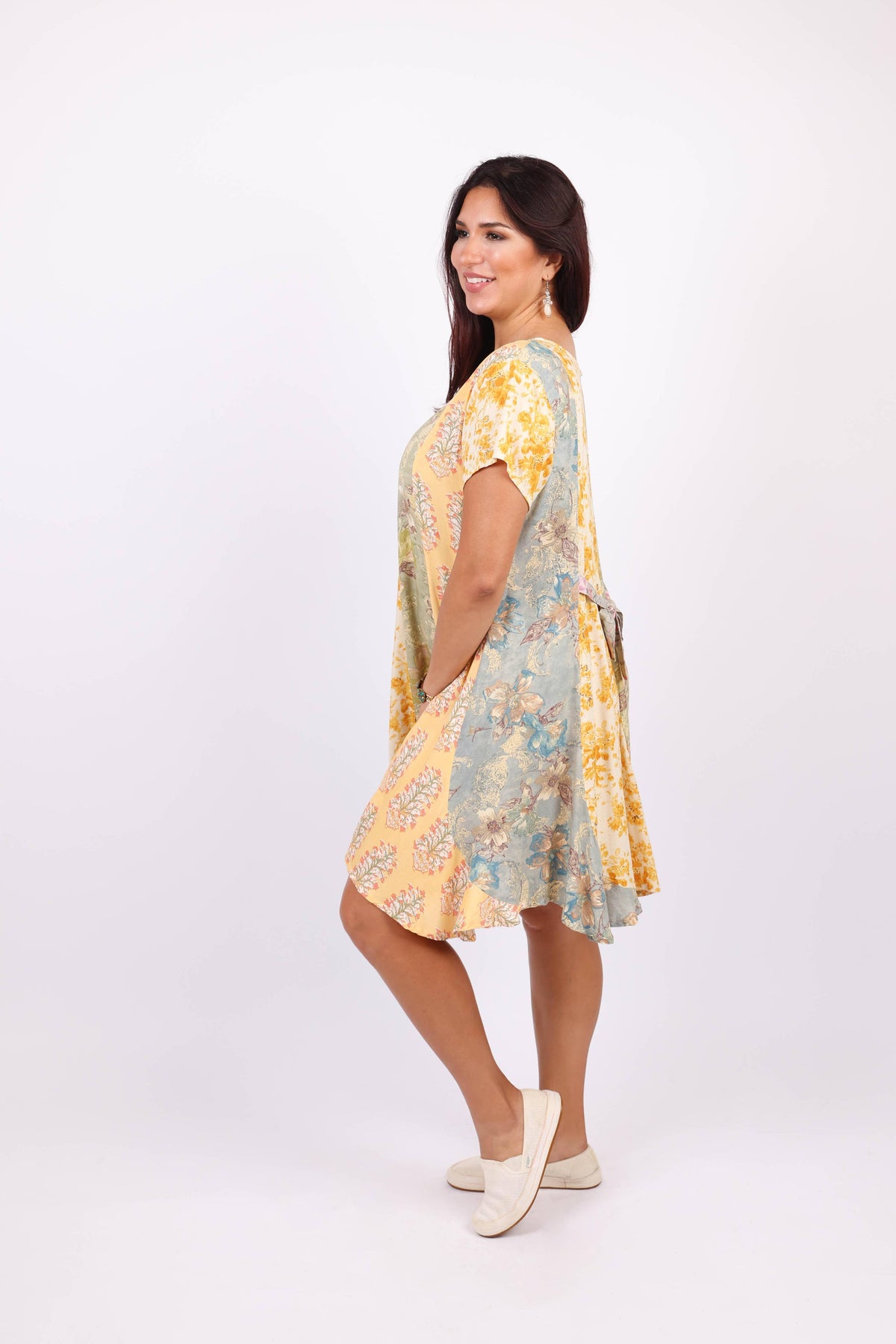 Meadow Melody Patchwork Tunic